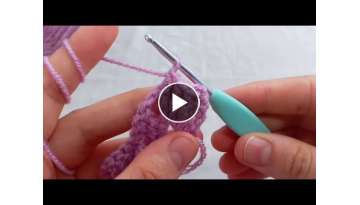 Easy crochet knitting pattern